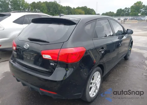 2012 Kia Forte Ex из США, поврежденный, VIN KNAFU5A25C5489723